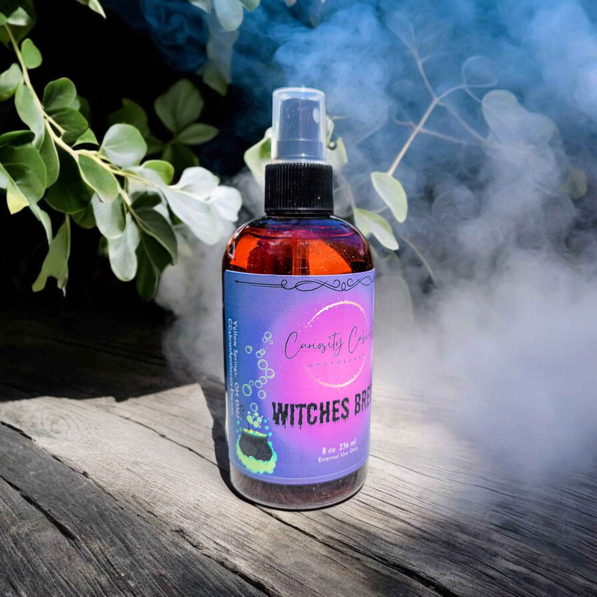 Witches' Brew Room Spray: Apple, Pumpkin, Patchouli Scent - 8 oz