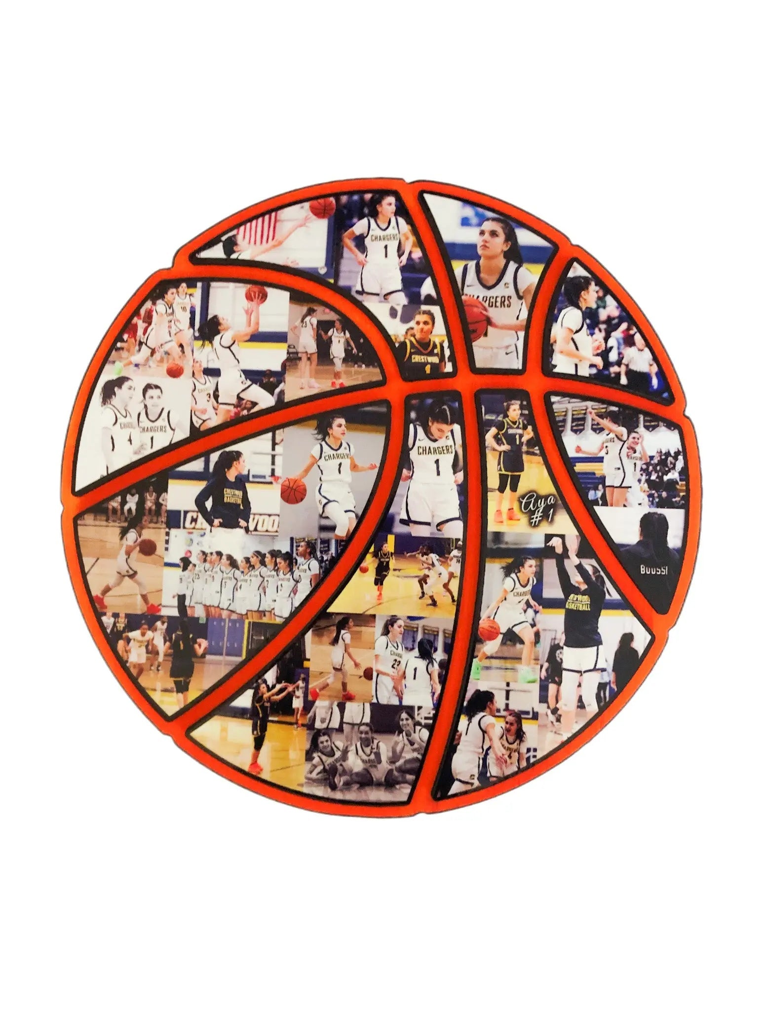 15 Inch Best Basketball Senior Night | "Perfect Size!"