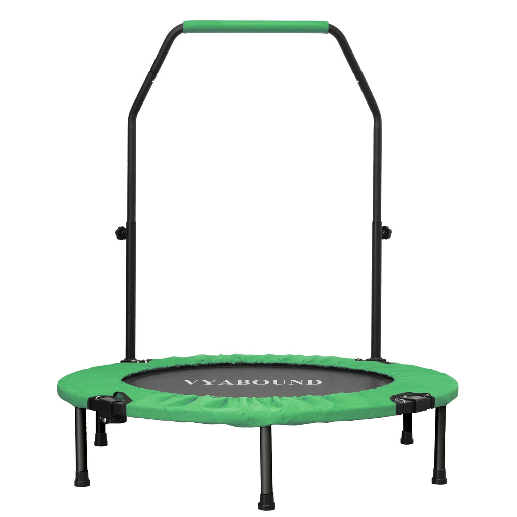 VyaBound 40" Mini Trampoline for Adults and Kids Exercise Rebounder Fitness Trampoline Max Load 330lbs
