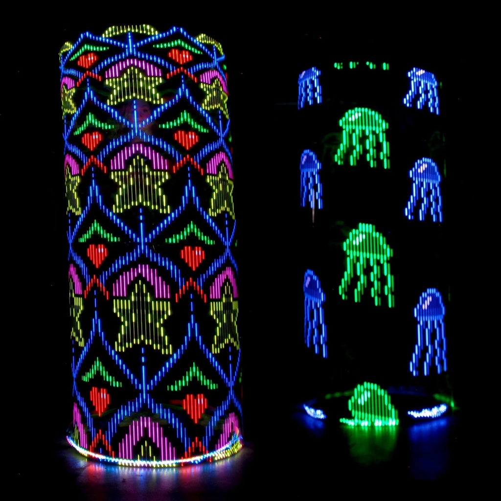 Hoops - Ready to Ship Atomic V LED Hula Hoops