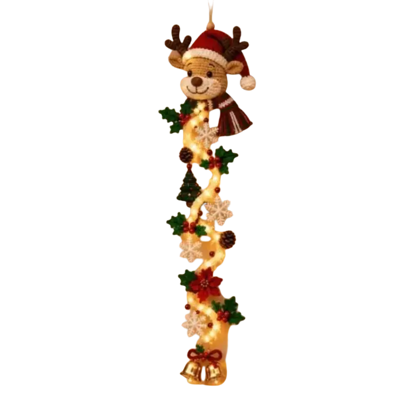 Lighted Christmas Wall Decor Led Holiday Hanging Ornament
