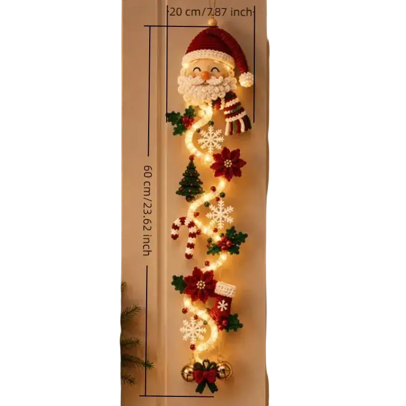 Lighted Christmas Wall Decor Led Holiday Hanging Ornament