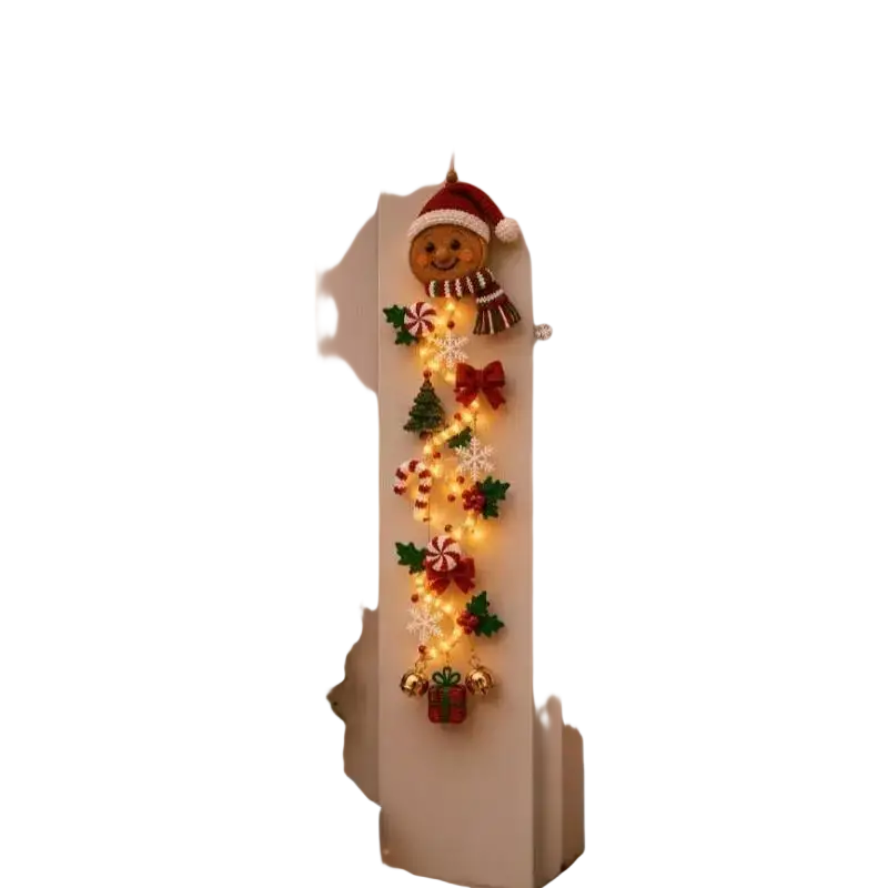 Lighted Christmas Wall Decor Led Holiday Hanging Ornament