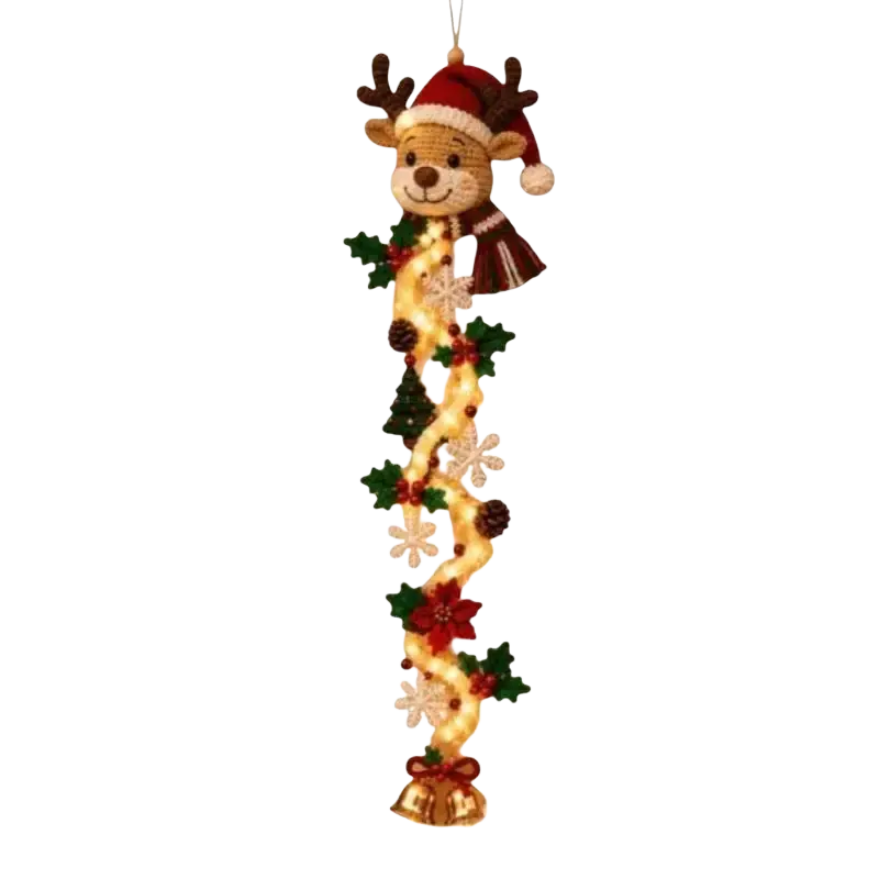 Lighted Christmas Wall Decor Led Holiday Hanging Ornament