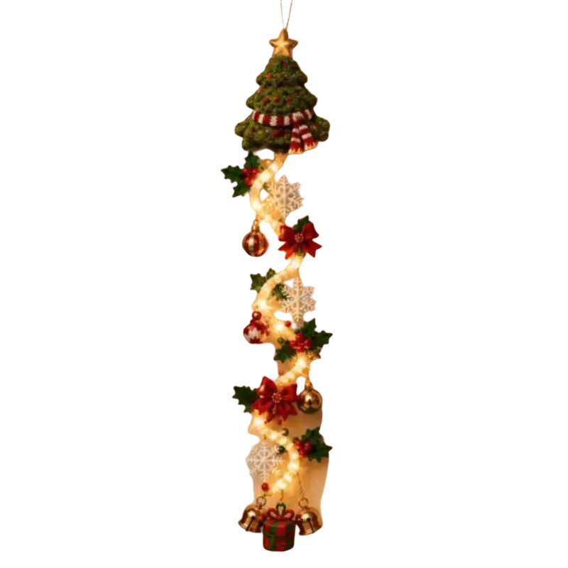 Lighted Christmas Wall Decor Led Holiday Hanging Ornament
