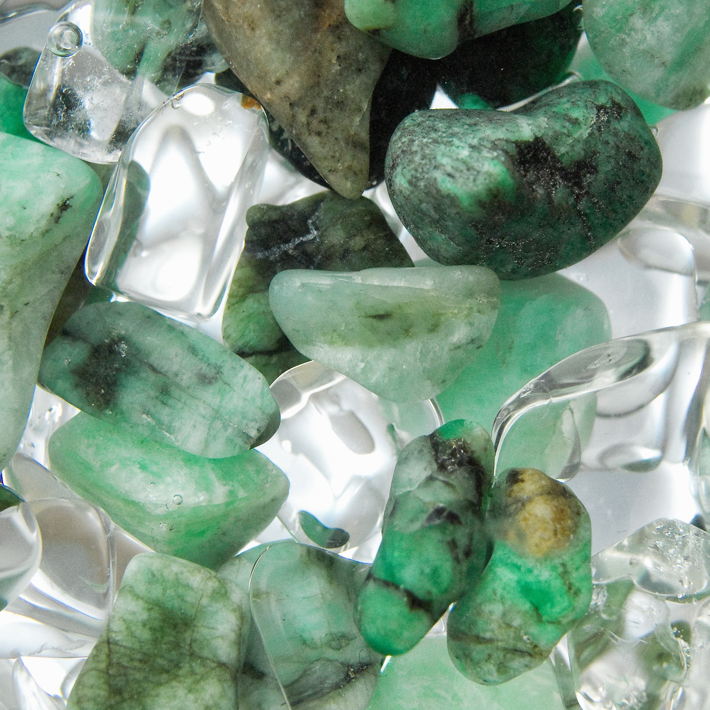 ViA VITALITY | Emerald & Clear Quartz
