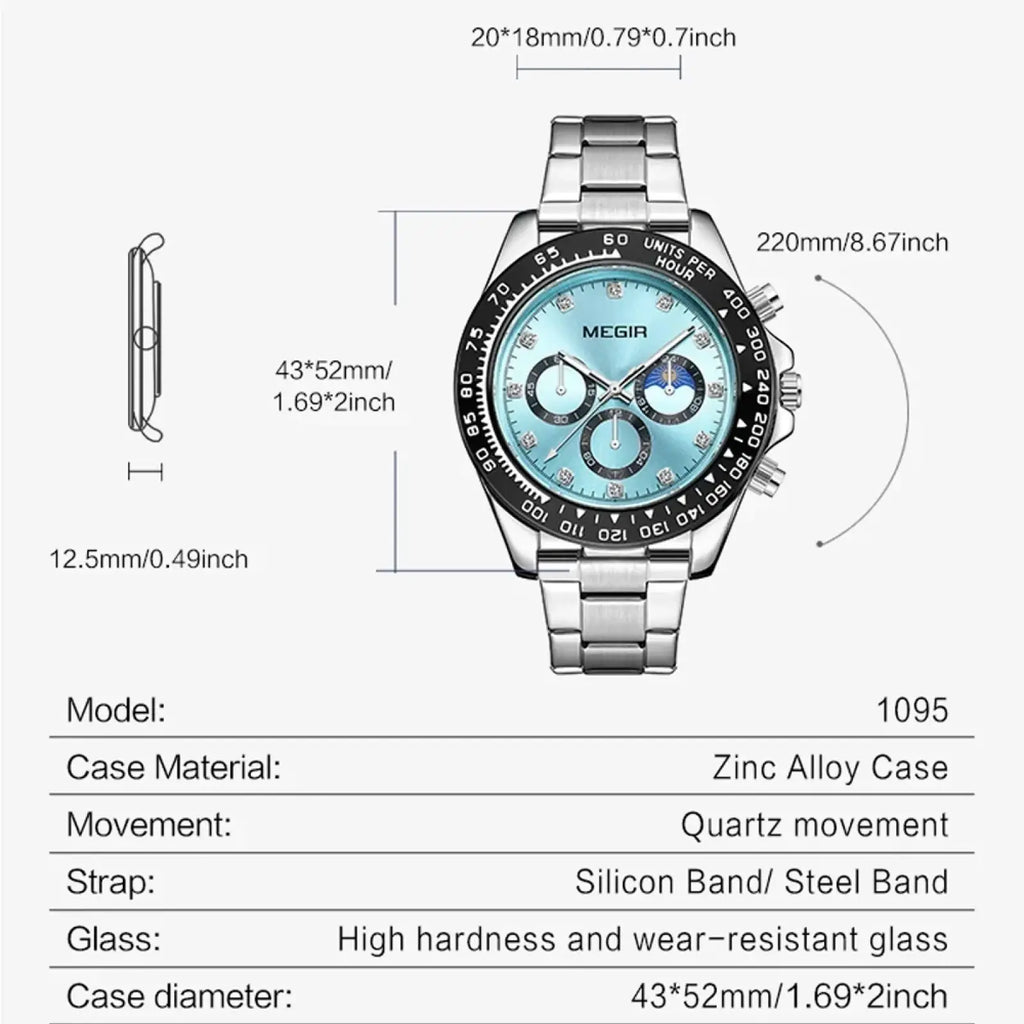 Men's Luxury Sports Quartz Watch