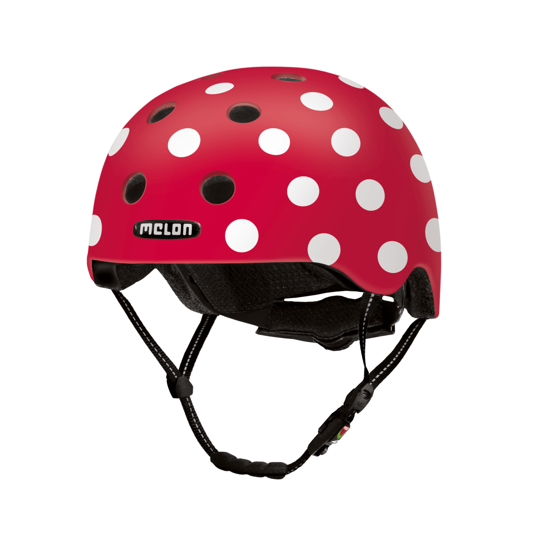 Dotty White Helmet, Adult and Kids