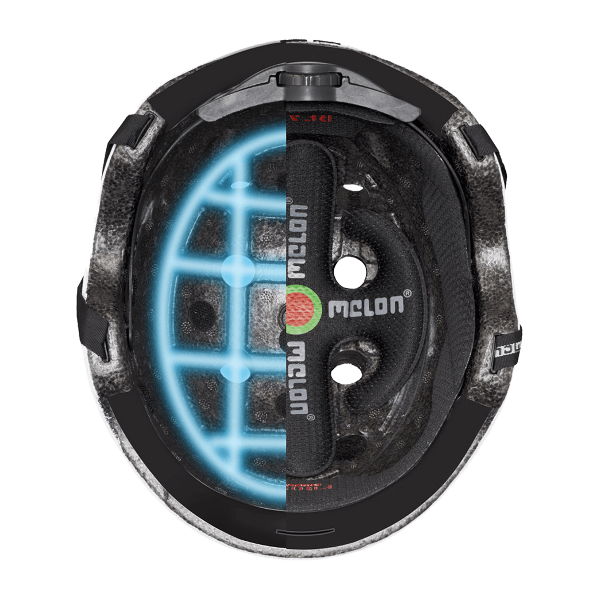 Dotty White Helmet, Adult and Kids