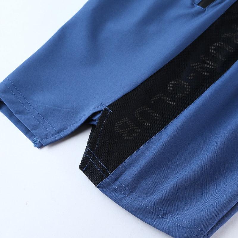 Men Run Shorts Patchwork Training Shorts Pockets Gym Sports Quick Dry Short Casual  New Summer Fitness Shorts Men's Swim Trunks Casual Breathable Fitness Shorts High Elastic Waist Pants