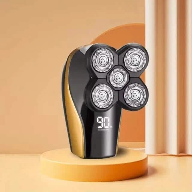 Men's Cordless Rechargeable Wet/Dry Shaver with LED Display