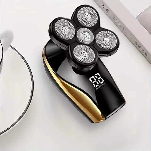 Men's Cordless Rechargeable Wet/Dry Shaver with LED Display