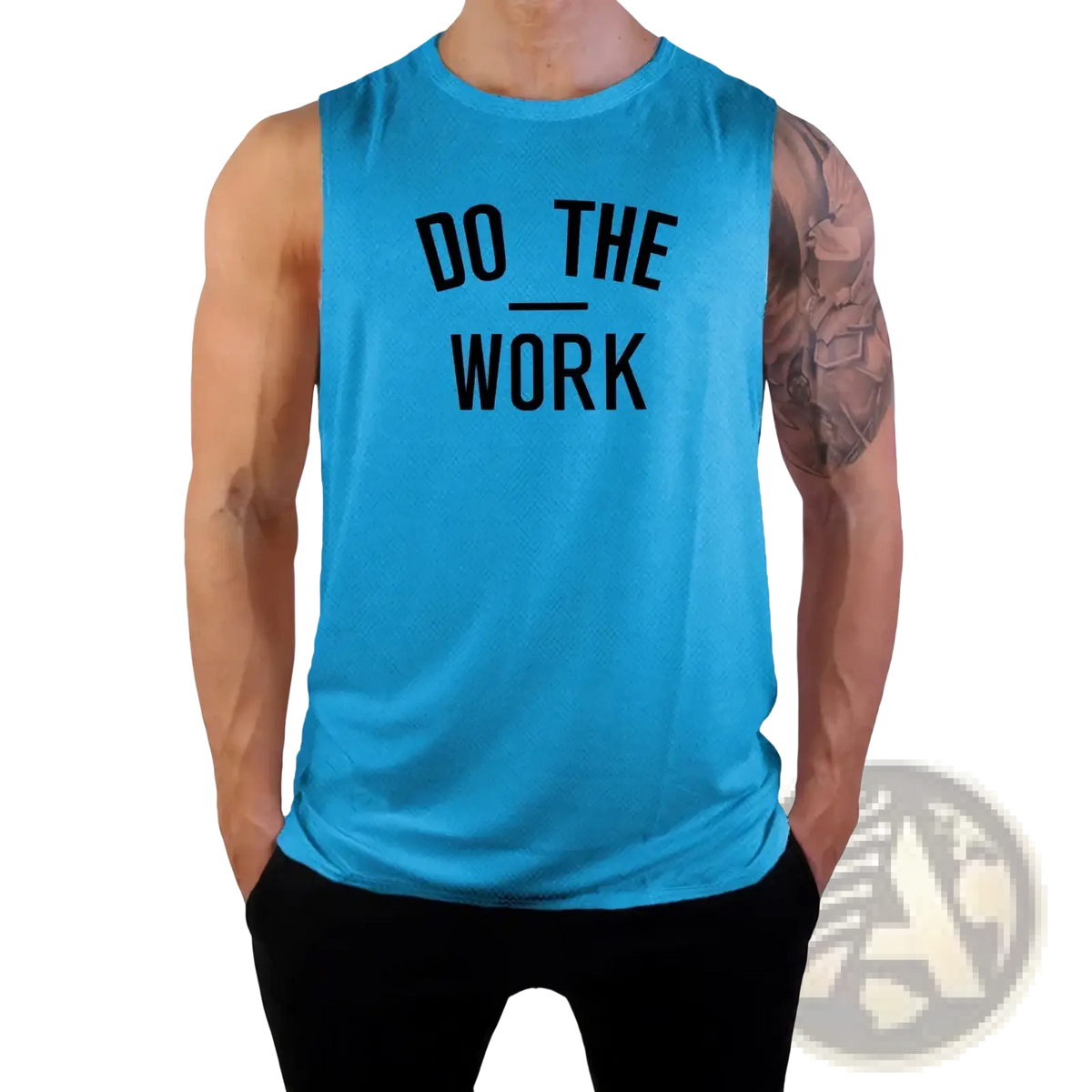 Men's Gym Tank Top do the Work Quick Dry Fitness Vest