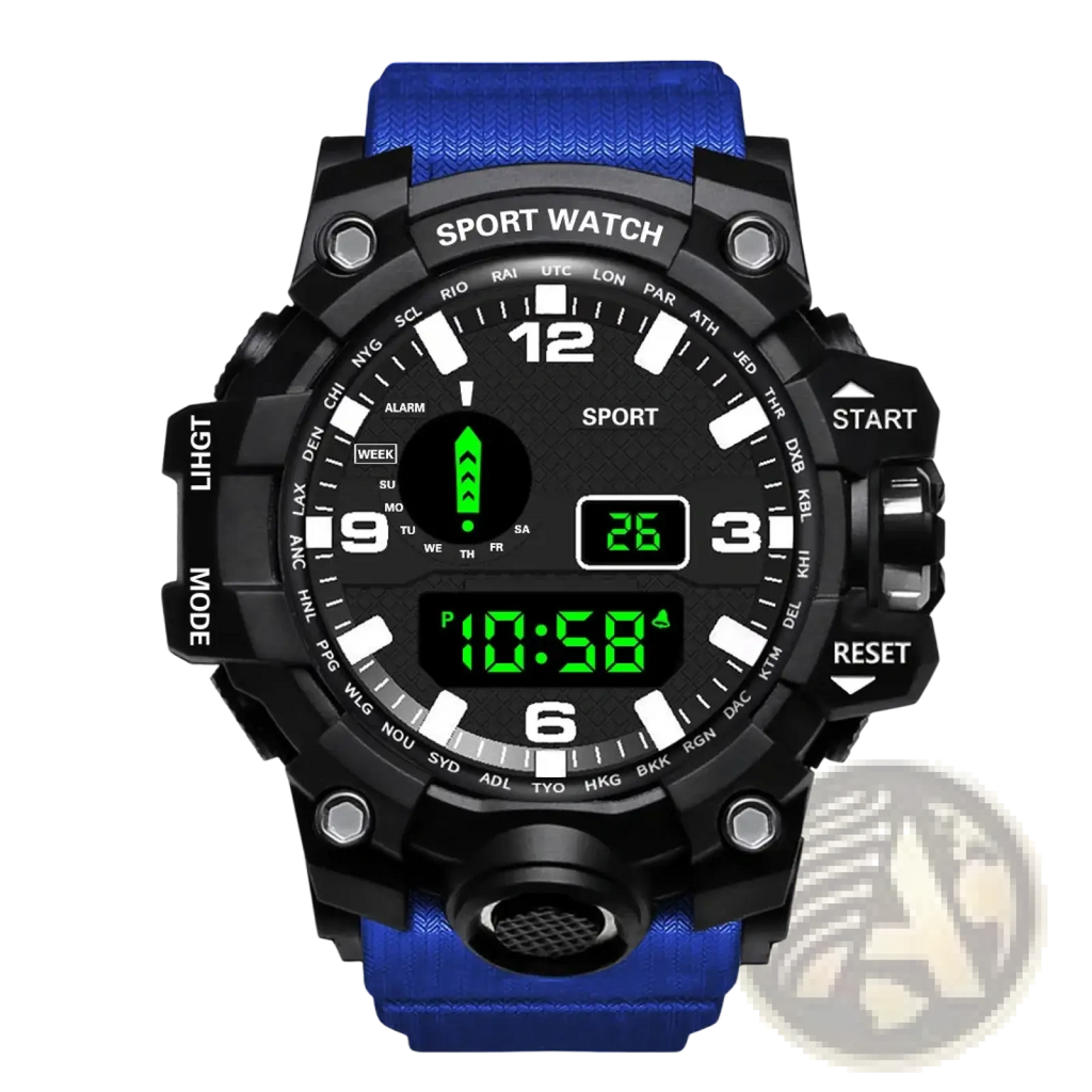 Men's Waterproof Digital Sports Watch