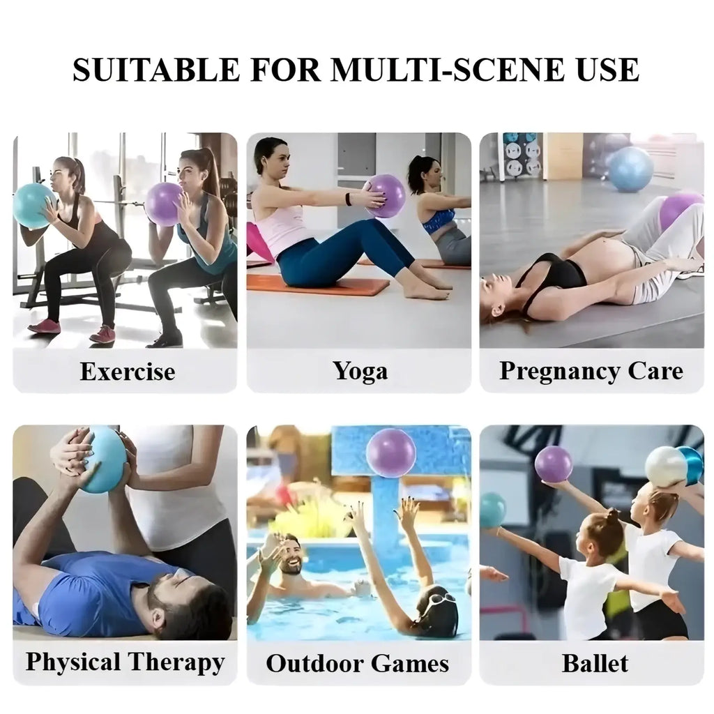 Mini Pilates Yoga Ball for Core Fitness Training