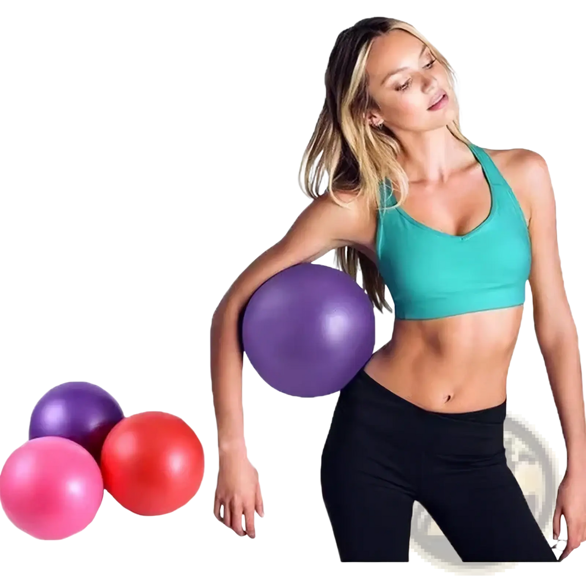 Mini Pilates Yoga Ball for Core Fitness Training