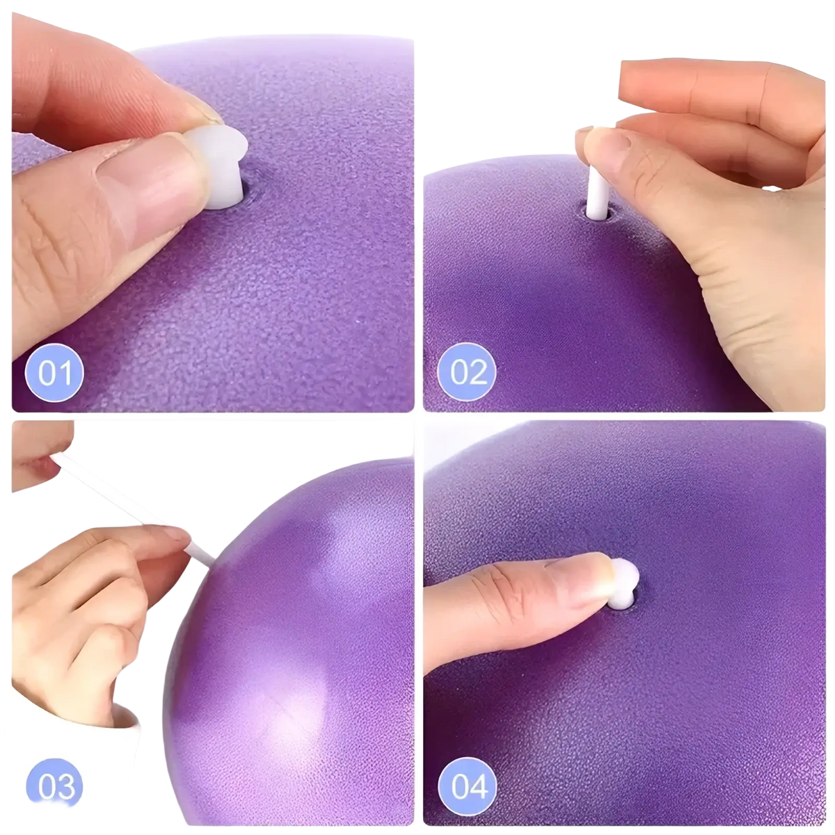 Mini Pilates Yoga Ball for Core Fitness Training