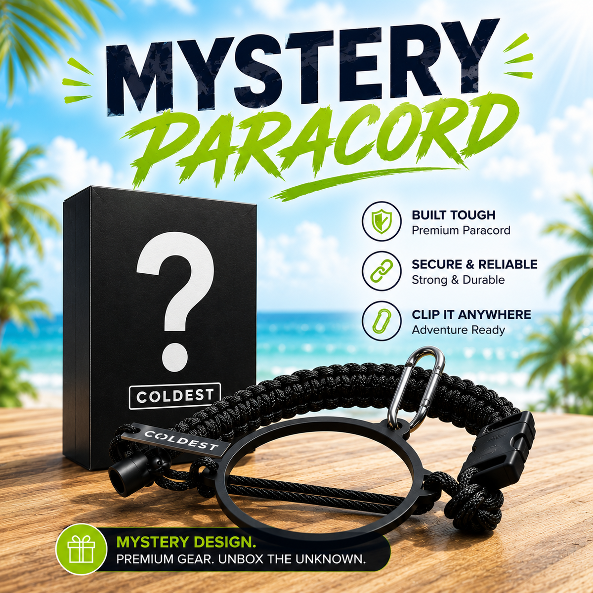 Coldest Paracord Handle for Water Bootle