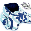 Neck Wrap with Eye Pillow, Microwavable Freezable Coordinating Kit for Soothing Therapy