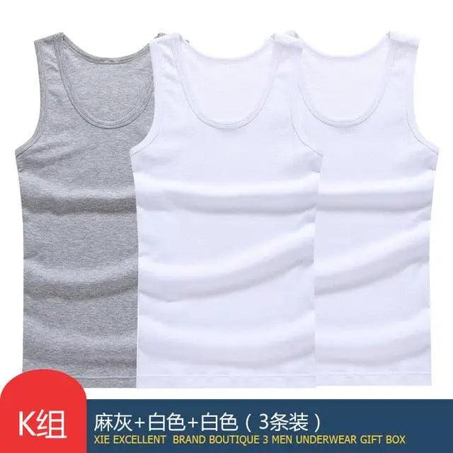 100% Soft Cotton Mens Modern Sleeveless Tank Top Solid Muscle Vest Athletic Undershirts O-neck Gym Clothing Tees Tops Unique Soft Comfortable Summer Tops For Men Soft Cotton Sleeveless Tops for Men Classic Tank Tops