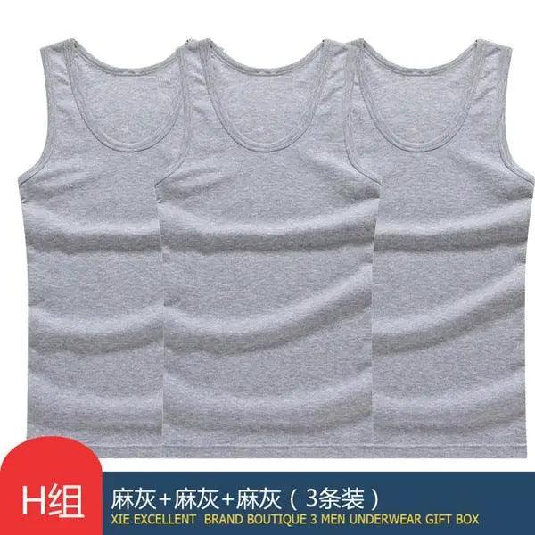 100% Soft Cotton Mens Modern Sleeveless Tank Top Solid Muscle Vest Athletic Undershirts O-neck Gym Clothing Tees Tops Unique Soft Comfortable Summer Tops For Men Soft Cotton Sleeveless Tops for Men Classic Tank Tops