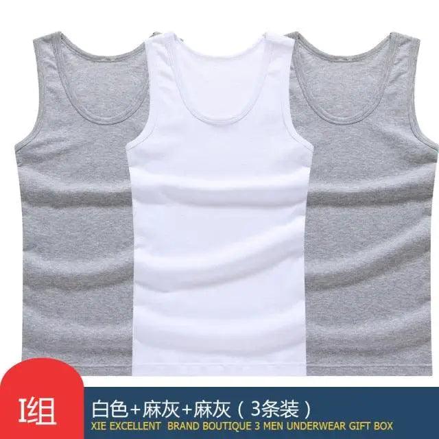100% Soft Cotton Mens Modern Sleeveless Tank Top Solid Muscle Vest Athletic Undershirts O-neck Gym Clothing Tees Tops Unique Soft Comfortable Summer Tops For Men Soft Cotton Sleeveless Tops for Men Classic Tank Tops