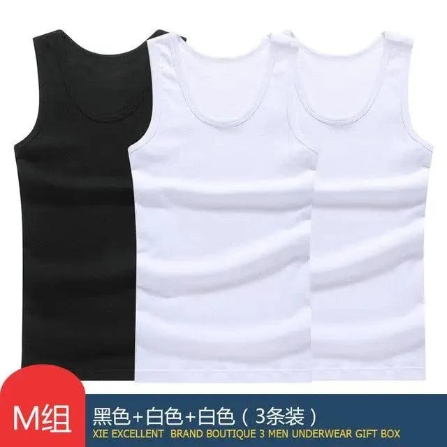 100% Soft Cotton Mens Modern Sleeveless Tank Top Solid Muscle Vest Athletic Undershirts O-neck Gym Clothing Tees Tops Unique Soft Comfortable Summer Tops For Men Soft Cotton Sleeveless Tops for Men Classic Tank Tops
