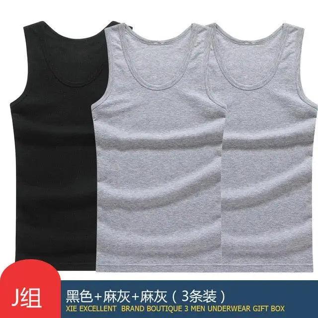 100% Soft Cotton Mens Modern Sleeveless Tank Top Solid Muscle Vest Athletic Undershirts O-neck Gym Clothing Tees Tops Unique Soft Comfortable Summer Tops For Men Soft Cotton Sleeveless Tops for Men Classic Tank Tops