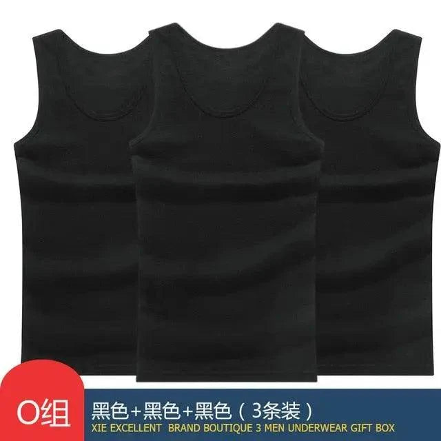 100% Soft Cotton Mens Modern Sleeveless Tank Top Solid Muscle Vest Athletic Undershirts O-neck Gym Clothing Tees Tops Unique Soft Comfortable Summer Tops For Men Soft Cotton Sleeveless Tops for Men Classic Tank Tops