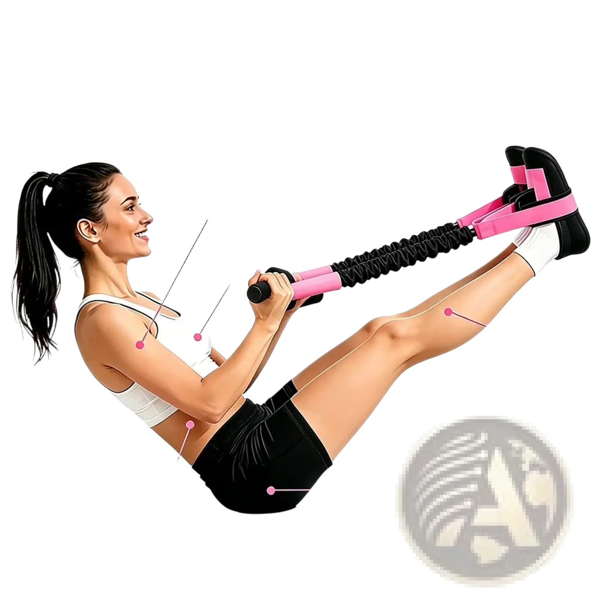 Pedal Resistance Band Fitness Equipment