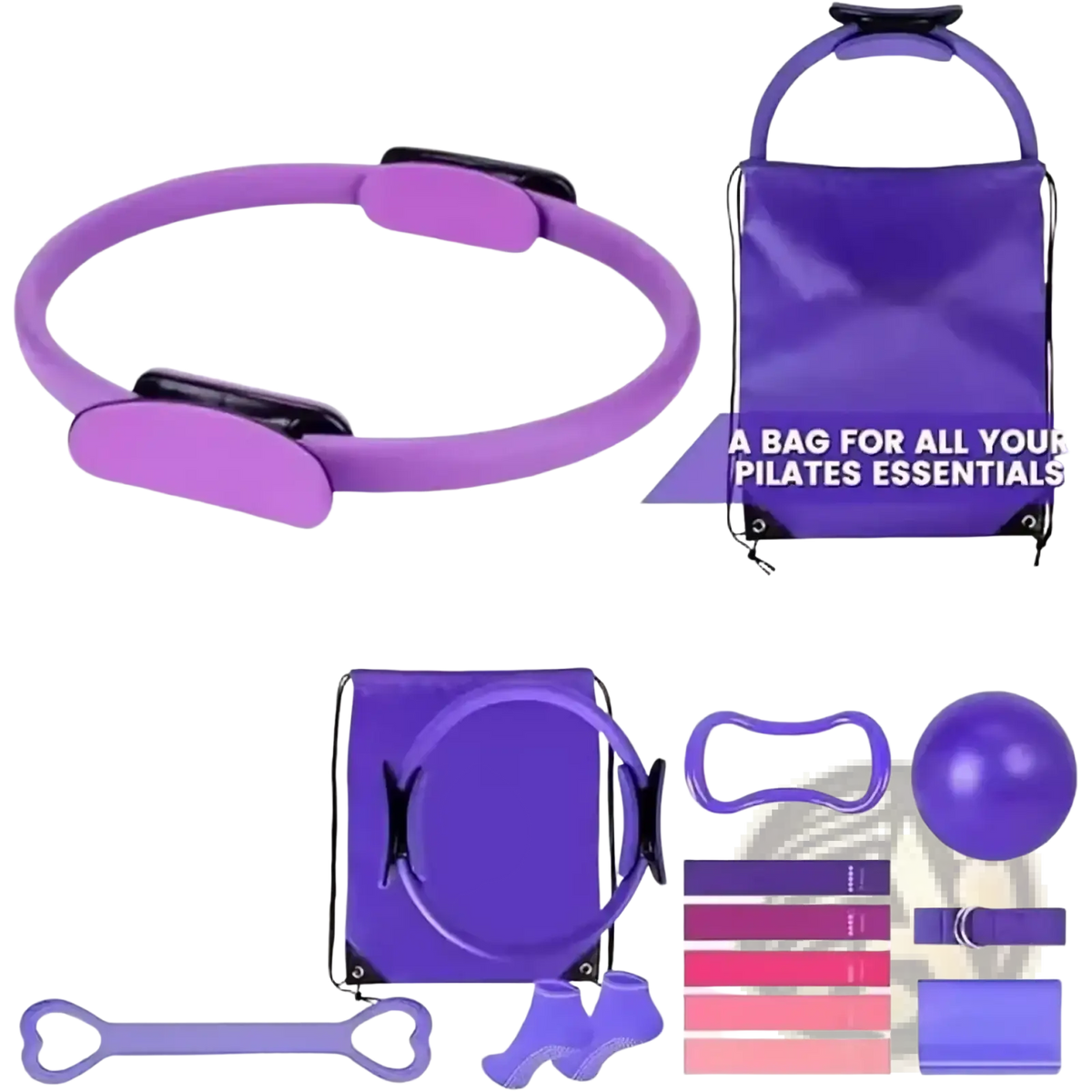 Pilates Equipment Kit 13-piece Fitness Set