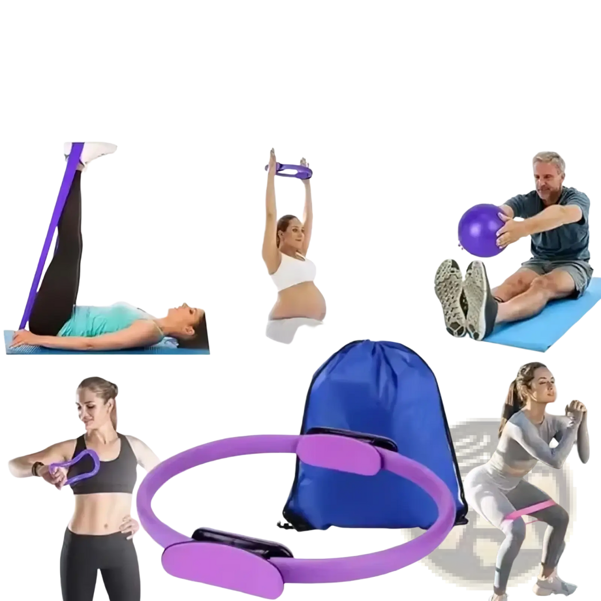 Pilates Equipment Kit 13-piece Fitness Set