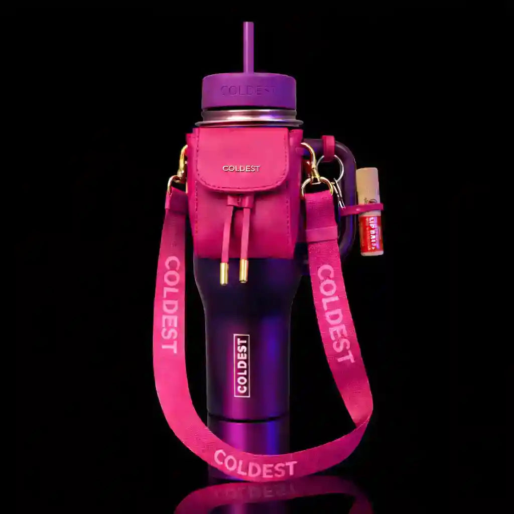 Mini Backpack & Squeeze Holder, Key Hanger, Mint Box - Water Bottle Backpack