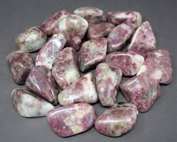 Pink Tourmaline Tumbled