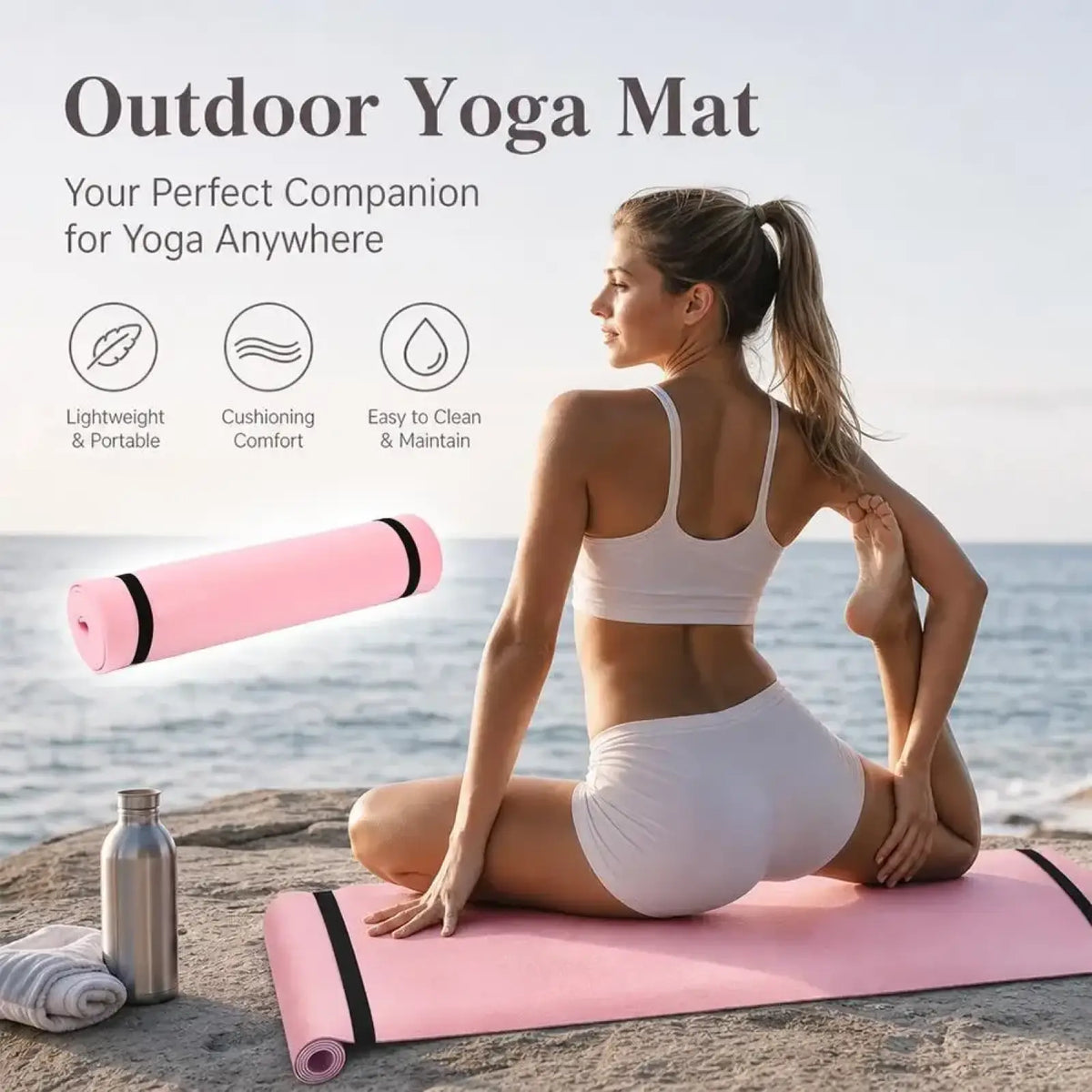 Portable Eva Exercise Mat for Fitness and Camping