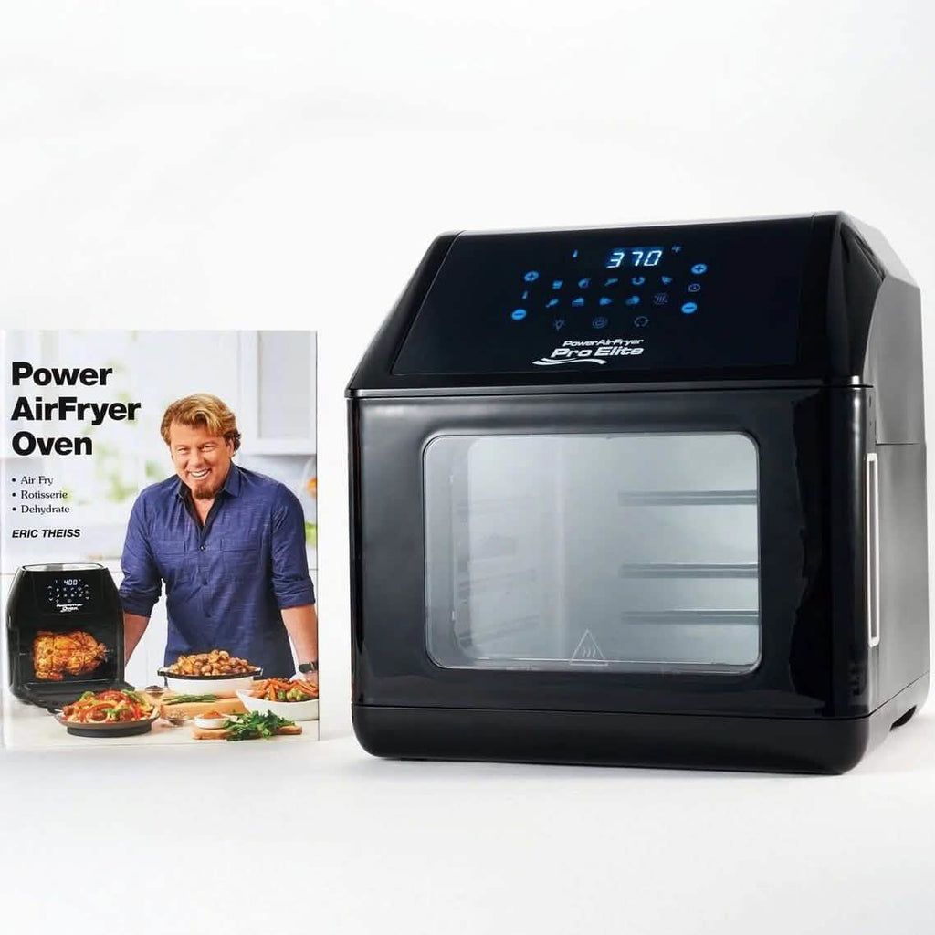 Power Air Fryer 10-in-1 Pro Elite Oven 6-qt with Cookbook