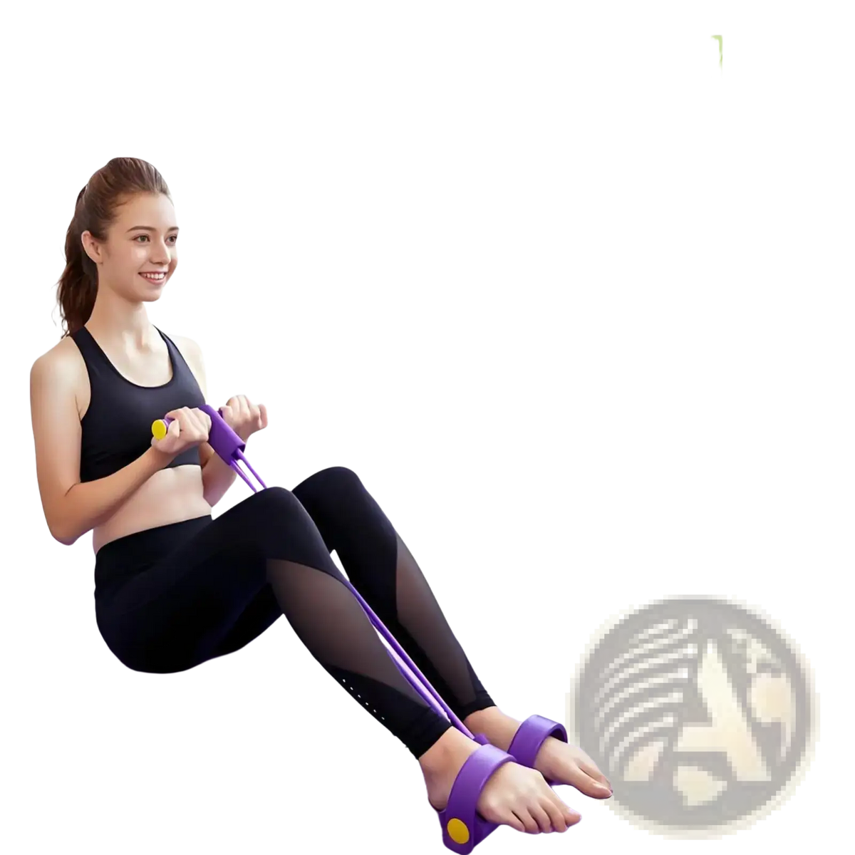 Resistance Band Workout Poster Fitness Training Guide