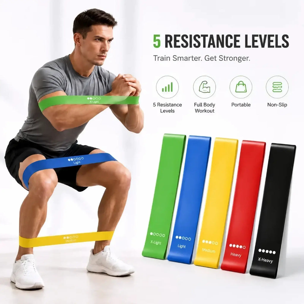 Resistance Bands Set for Home Fitness Workout