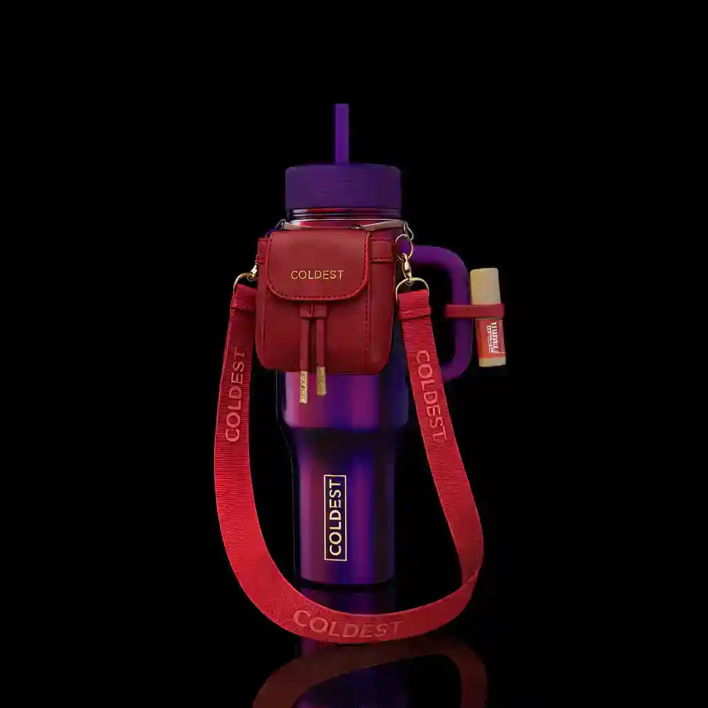 Mini Backpack & Squeeze Holder, Key Hanger, Mint Box - Water Bottle Backpack