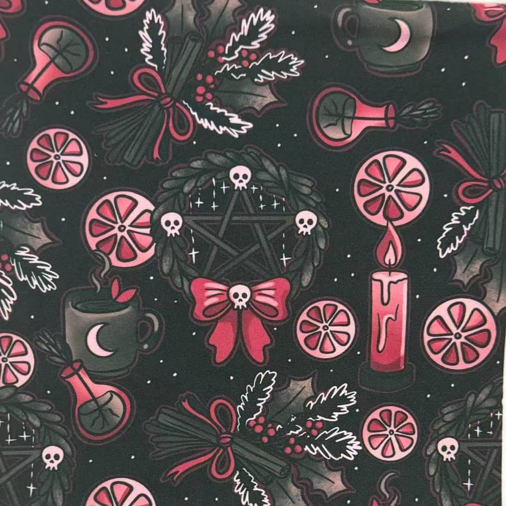 A Gothic Yule Semi-Exclusive Leggings - High-quality Handcrafted Vibrant