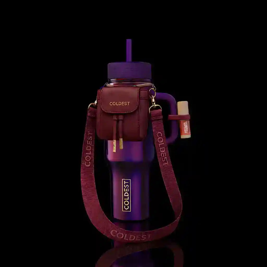 Mini Backpack & Squeeze Holder, Key Hanger, Mint Box - Water Bottle Backpack
