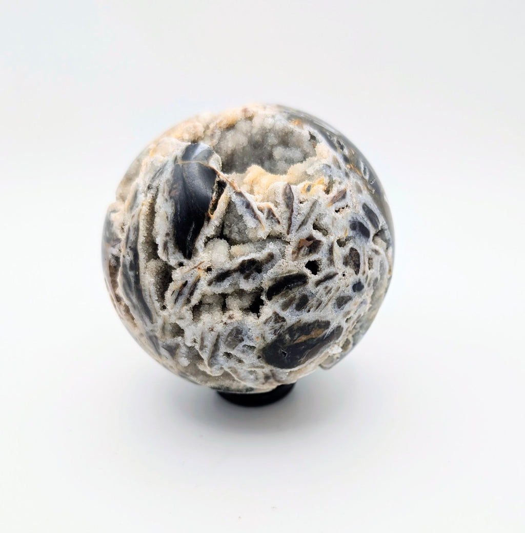 Sphalerite Sphere – Grounding, Focus & Energetic Balance