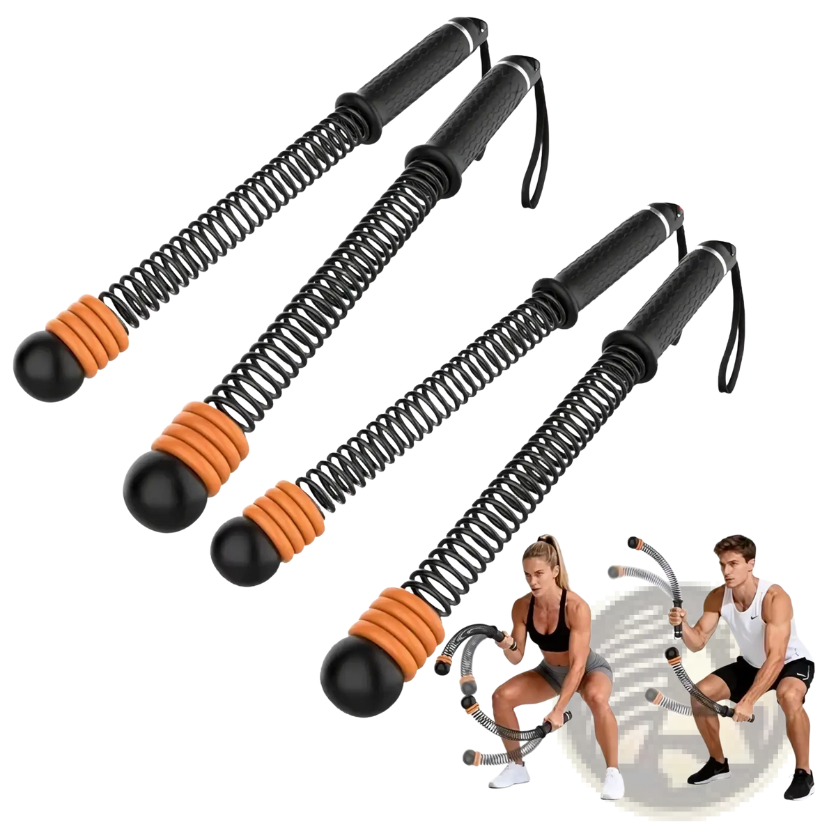 Ropeless Battle Rope Adjustable Fitness Training Equipment