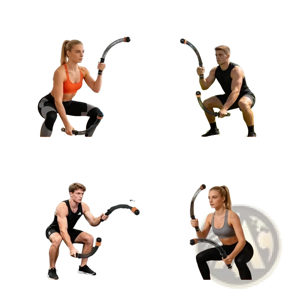 Ropeless Battle Rope Adjustable Fitness Training Equipment