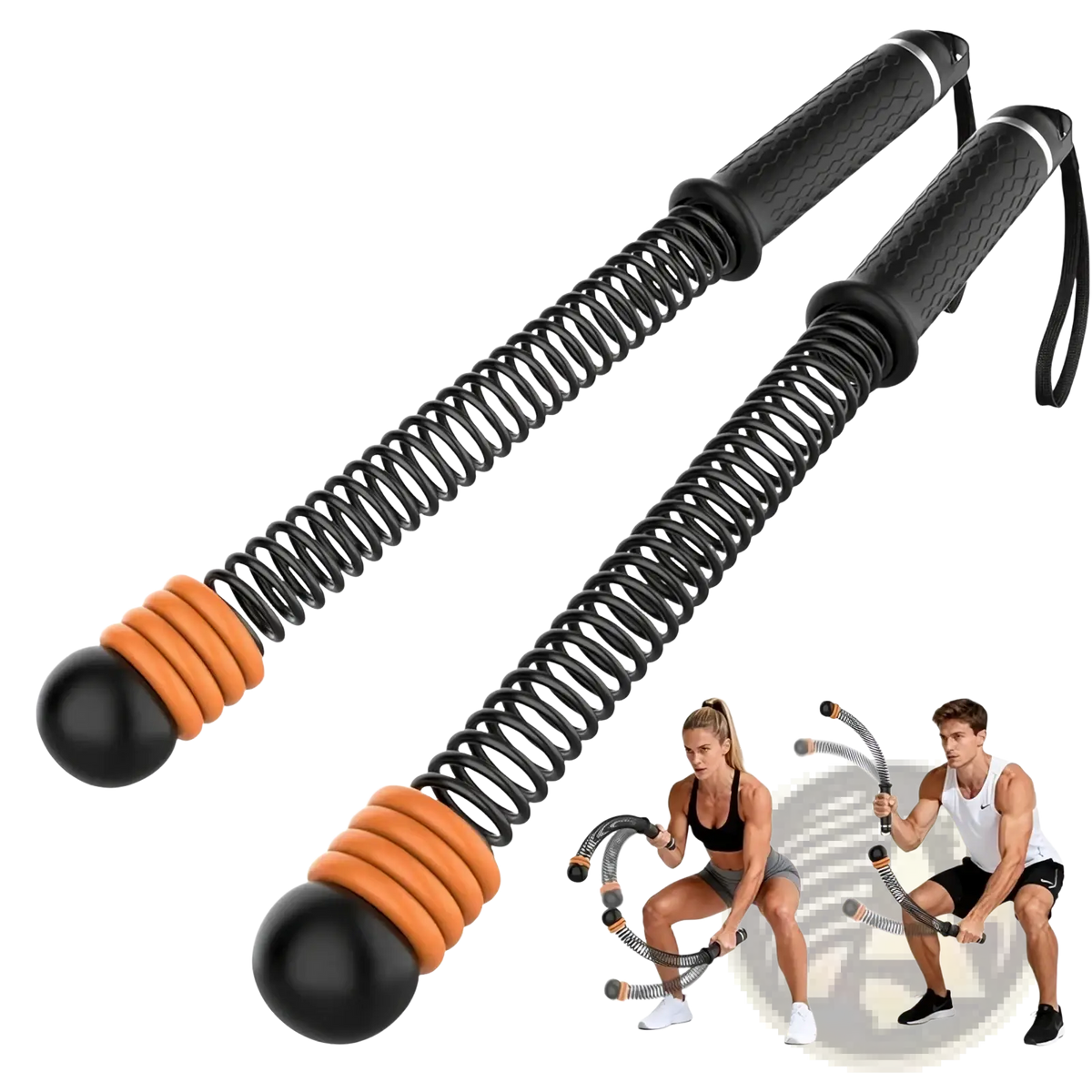 Ropeless Battle Rope Adjustable Fitness Training Equipment