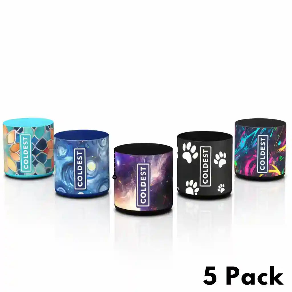 Coldest Water Bottle Boots - 5 Pack
