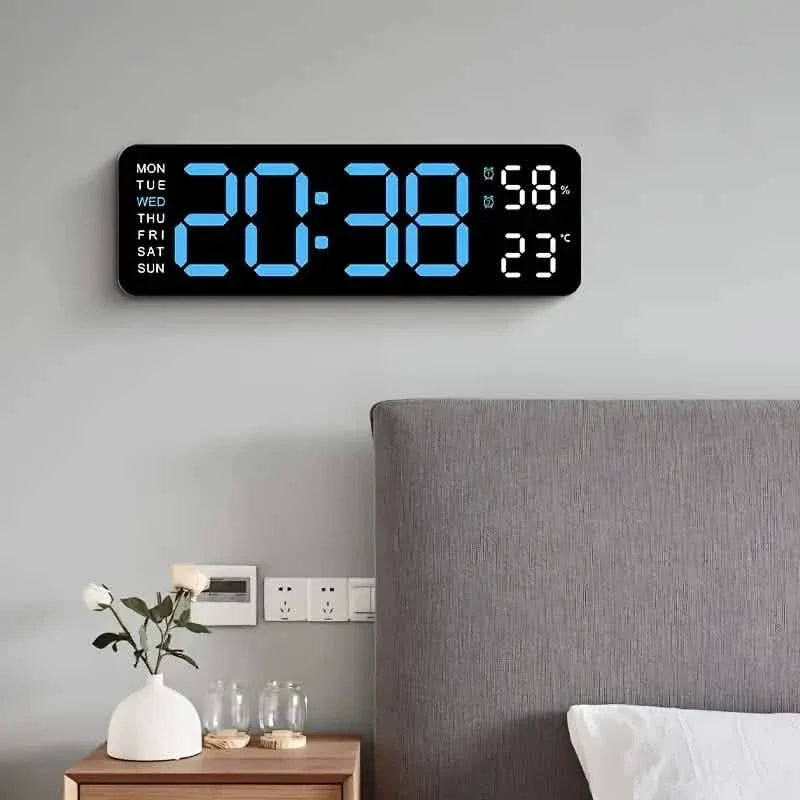 TIMESS Large Display LED Digital Alarm Clock