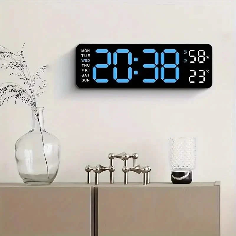 TIMESS Large Display LED Digital Alarm Clock