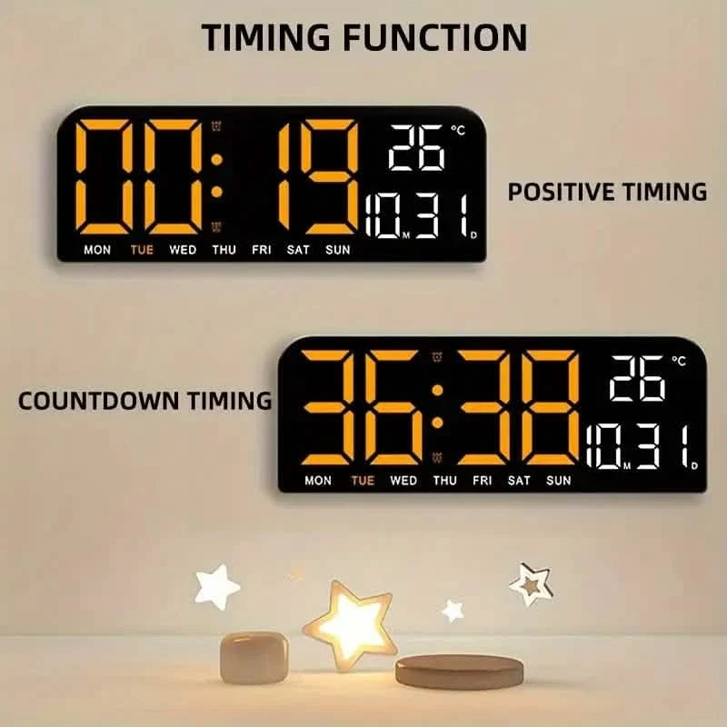 TIMESS Large Display LED Digital Alarm Clock