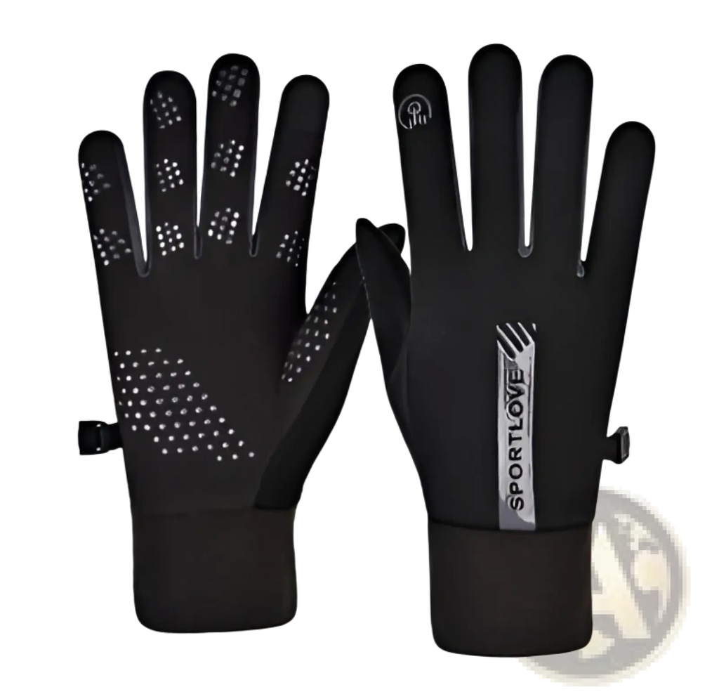 Touchscreen Sports Gloves Water Repellent Fleece Warm